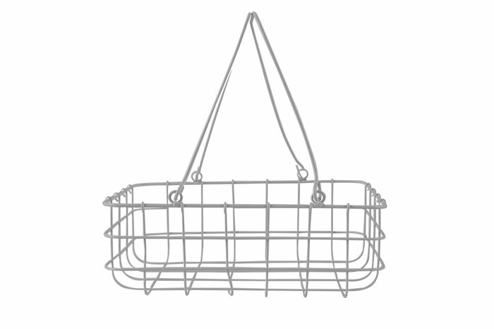 Deco Kulplu Metal Sepet 30cm