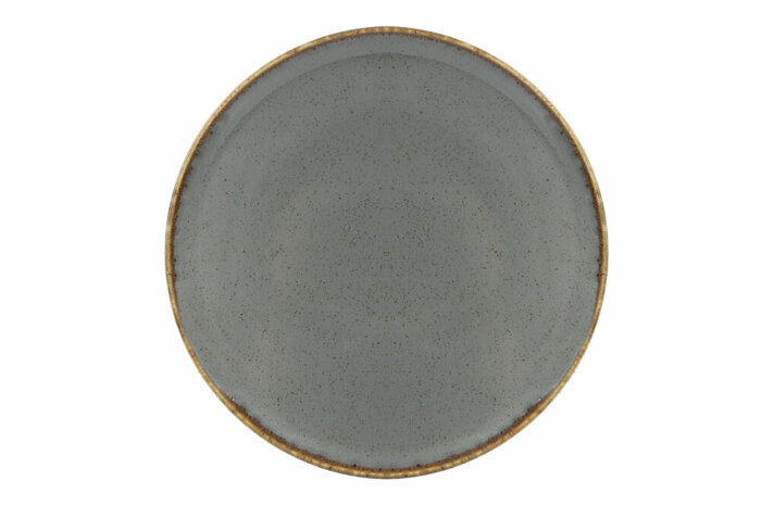 Seasons Koyu Gri Düz Tabak 28cm