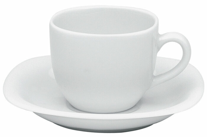 Paloma Beyaz Tabaklı Kahve Fincanı 92cc