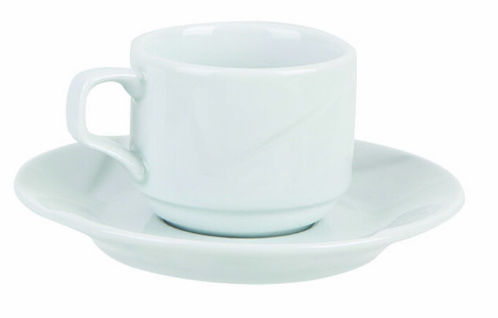 Fourline Beyaz Tabaklı Kahve Fincanı 90cc