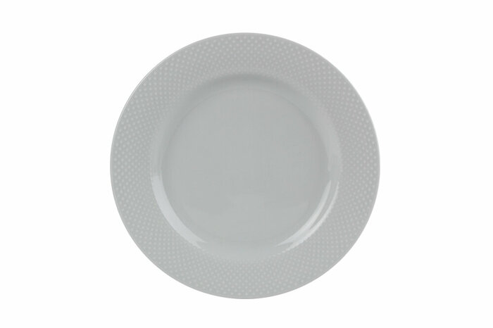 Collet Beyaz Desen2 Düz Tabak 25cm