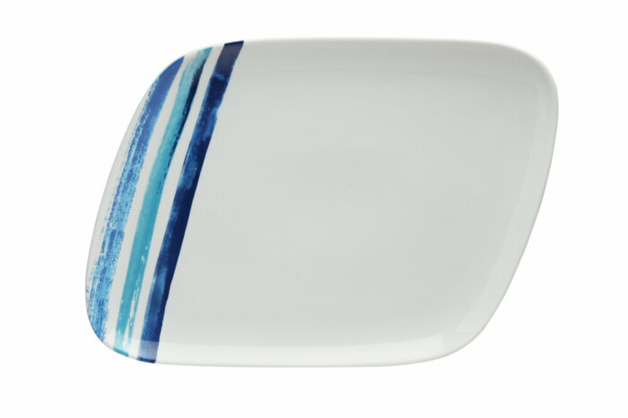 Deep Blue Desen2 Düz Tabak 40cm