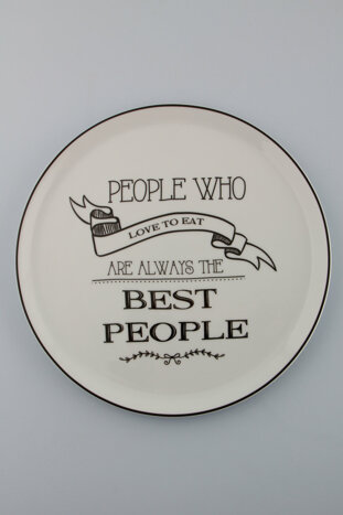 Be Happy Düz Tabak 28cm