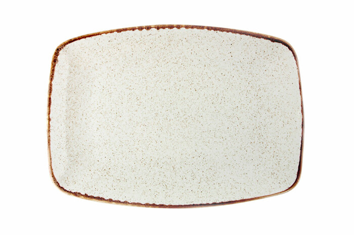 Seasons Bej Kayık Tabak 27cm