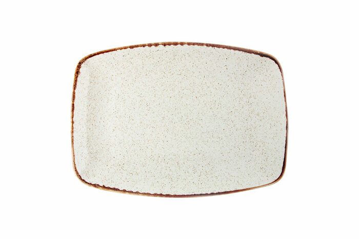 Seasons Bej Kayık Tabak 32cm