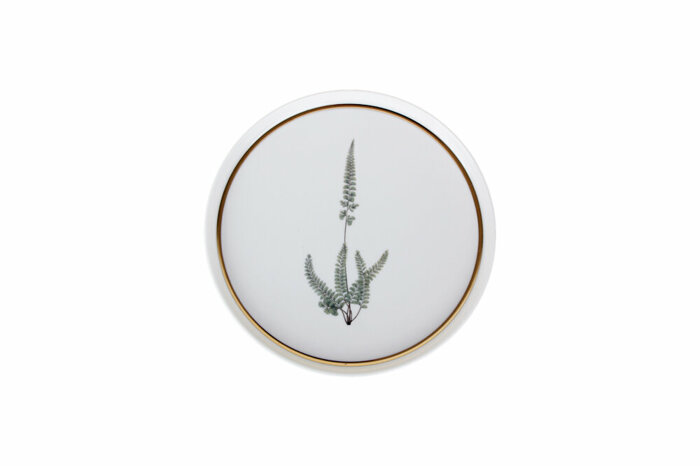 Botanical Desen1 Düz Tabak 21cm