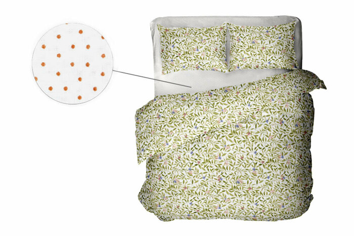 Somon Puanlı Çarşaf Lastikli Çift Kişilik 240x260cm