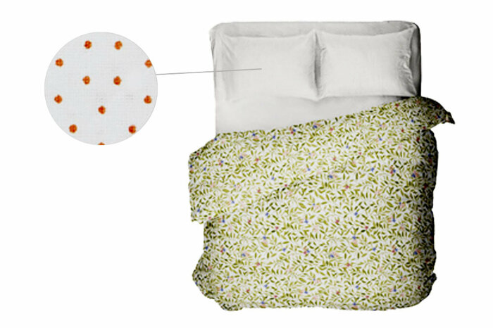 Somon Puanlı 2'li Yastık Kılıfı 50x70cm