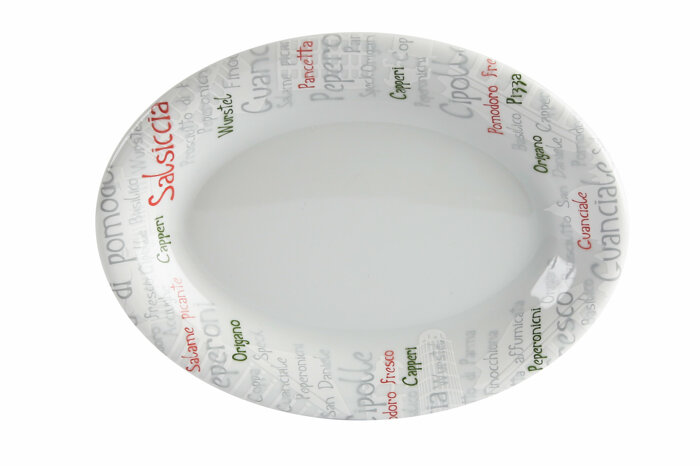 Italy Kayık Tabak 28cm