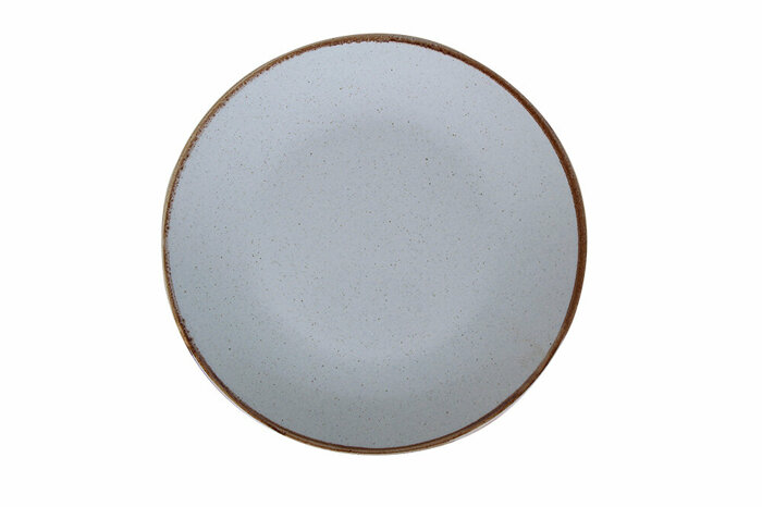 Seasons Gri Düz Tabak 26cm