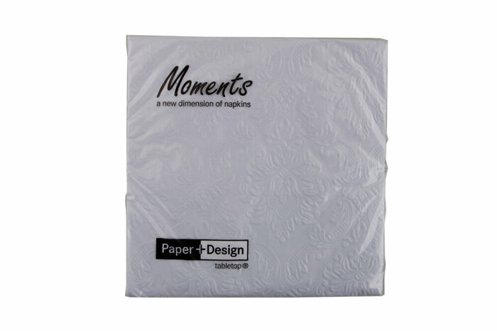 Moments Ornament Pastel Blue Kağıt Peçete 16'ı 33x33cm