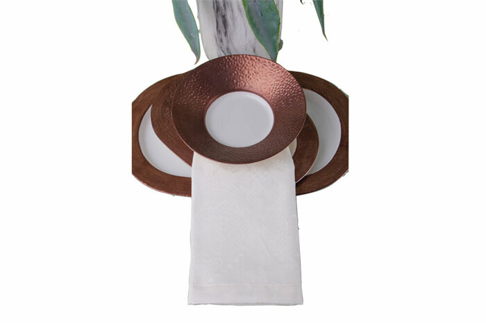 Paria Ekru Peçete 2'li 45x45cm