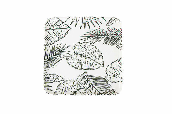 Green Düz Tabak 21x21cm