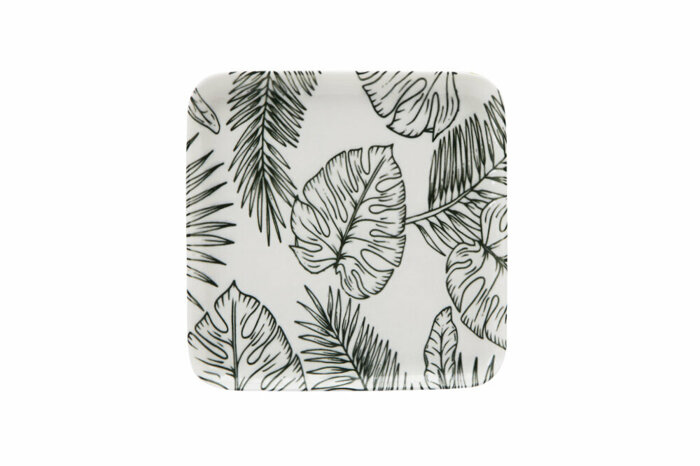 Green Düz Tabak 18x18cm