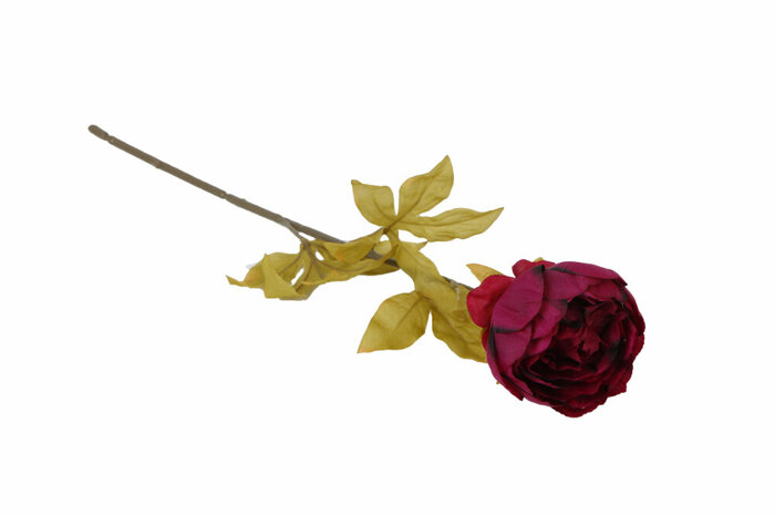 Tek Şakayık Kırmızı Yapay Çiçek 48,5cm