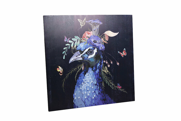 Zümrüdü Anka Kuşu Tablo 100x100cm