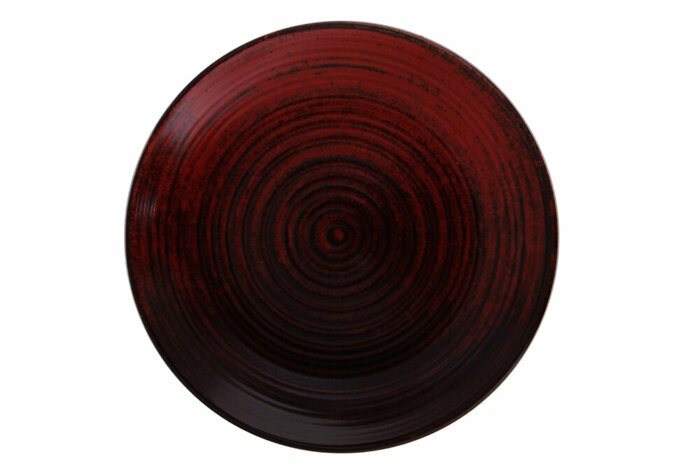 Lykke Kırmızı Düz Tabak 17cm