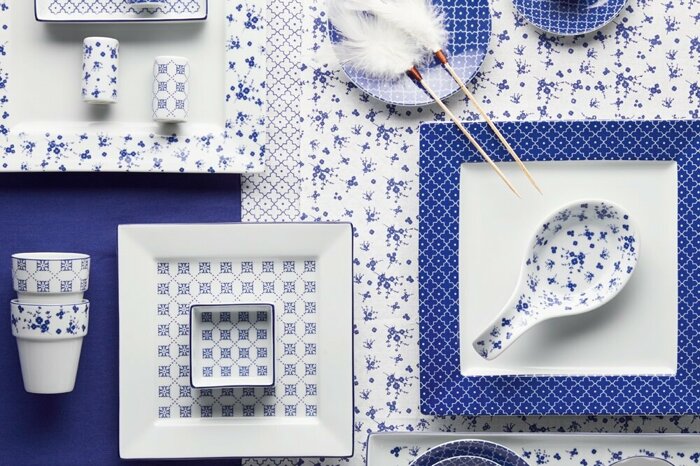 Blue Passion 35 Parça 6 Kişilik Kahvaltı Tk.