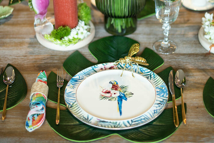 Exotic 24 Parça 6 Kişilik Yemek Takımı